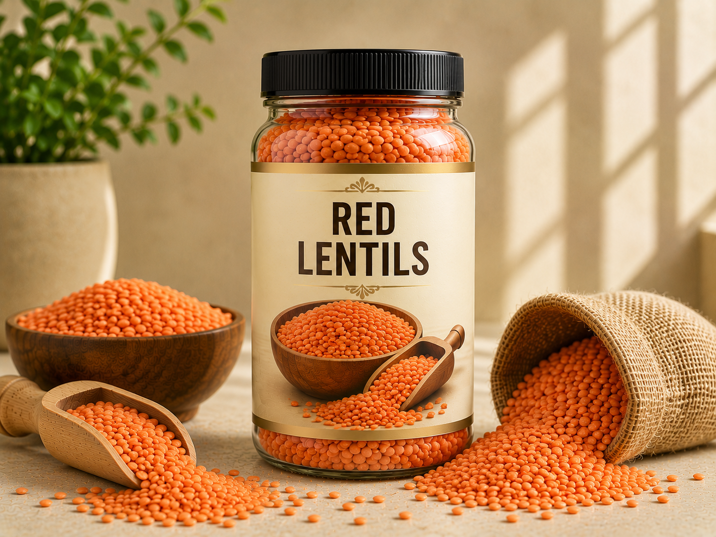 Red Lentils exported by Aurenta International Pvt. Ltd. from India
